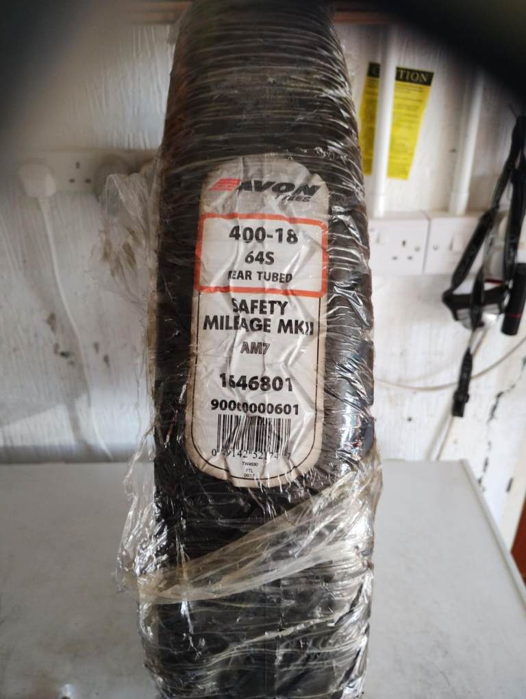 Avon Safety Mileage Mk 2 Motorcycle tyre.