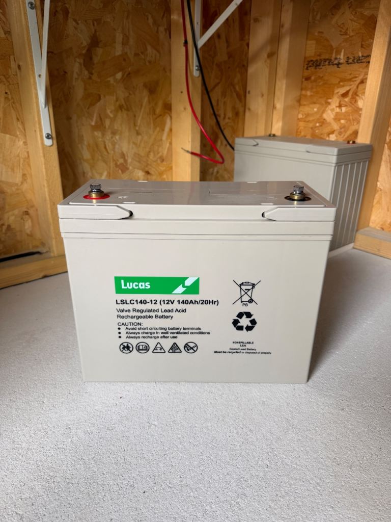 Lucas high quality 12V 140Ah leisure battery 