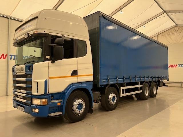 Scania 124 420 8x2 Rear Lift Curtainsider Manual