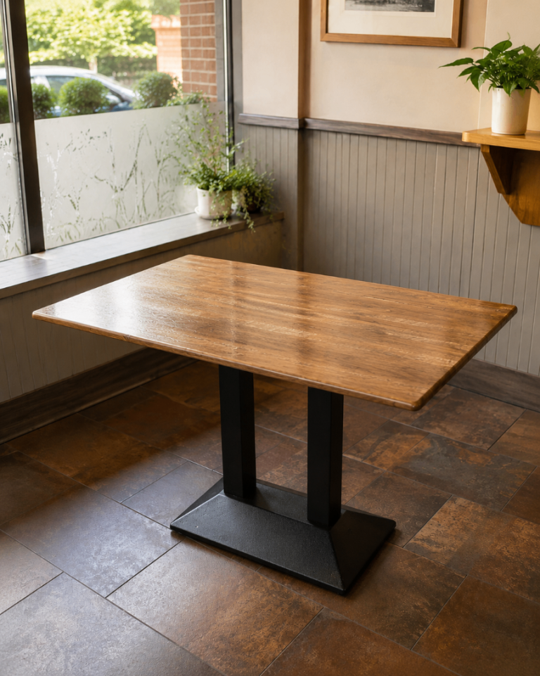 10 Strong Rectangular Café / Restaurant Tables – Perfect for Coffee Shops, Takeaways & Dining Spaces