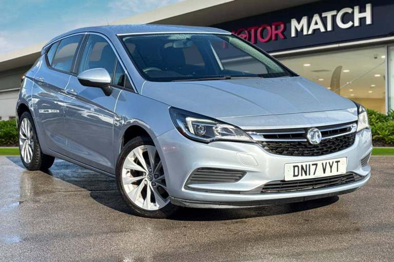 2017 Vauxhall Astra 1.4i Turbo Design Euro 6 5dr Hatchback Manual