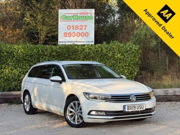 2019 19 VOLKSWAGEN PASSAT 2.0 TDI SE BUSINESS ESTATE 5DR DIESEL MANUAL EURO 6 (S