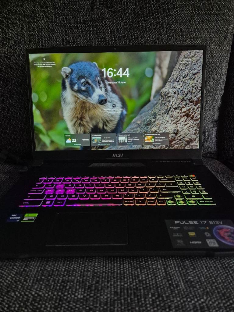 MSI Pulse 17 B13V Gaming Laptop - Good Condition