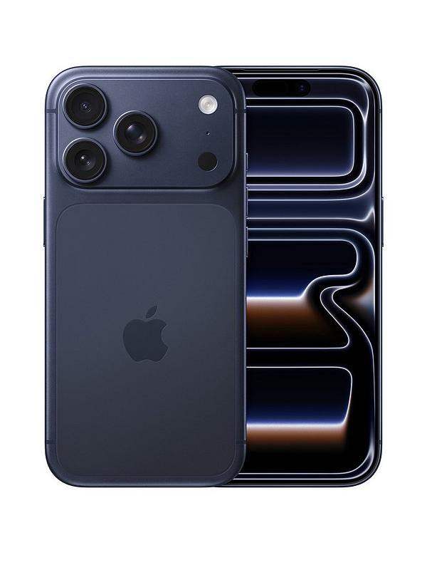 Blue apple I phone 17 pro