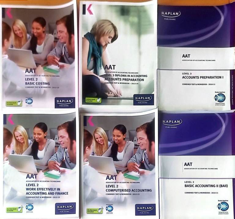 AAT Accounting books