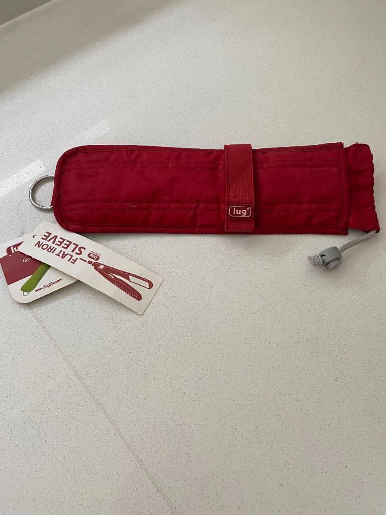 New Lug Flat Iron Sleeve Straightener Cover Heat Protector