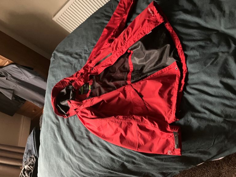 Trespass X Large Red Waterproof Jacket
