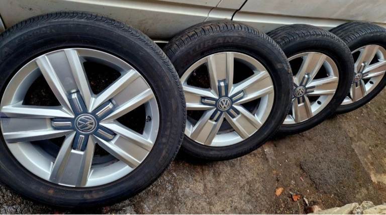 17 inch VW TRANSPORTER T5 T6 ALLOY WHEELS 