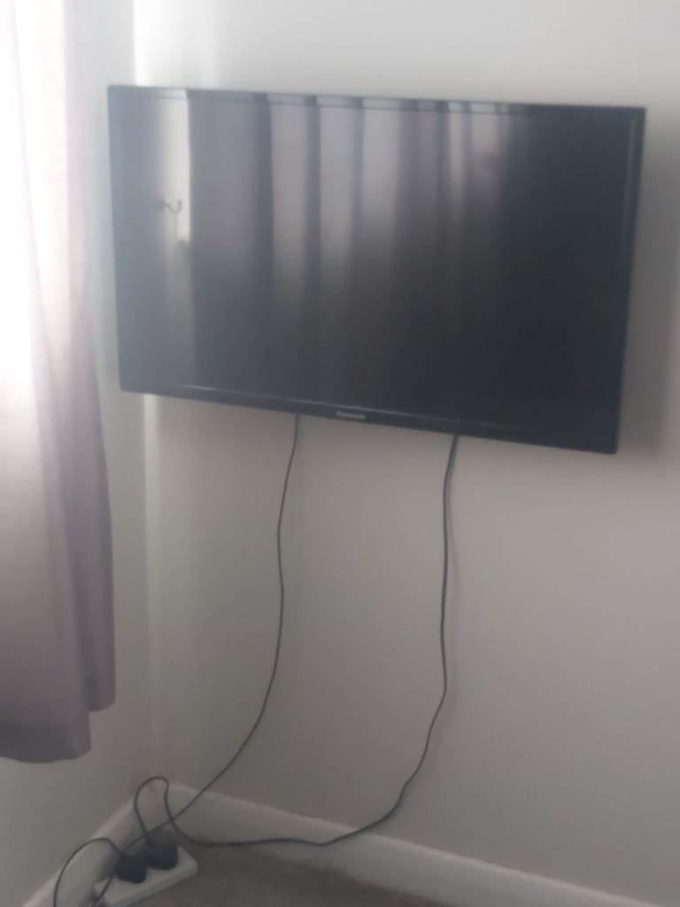 Black LCD tv