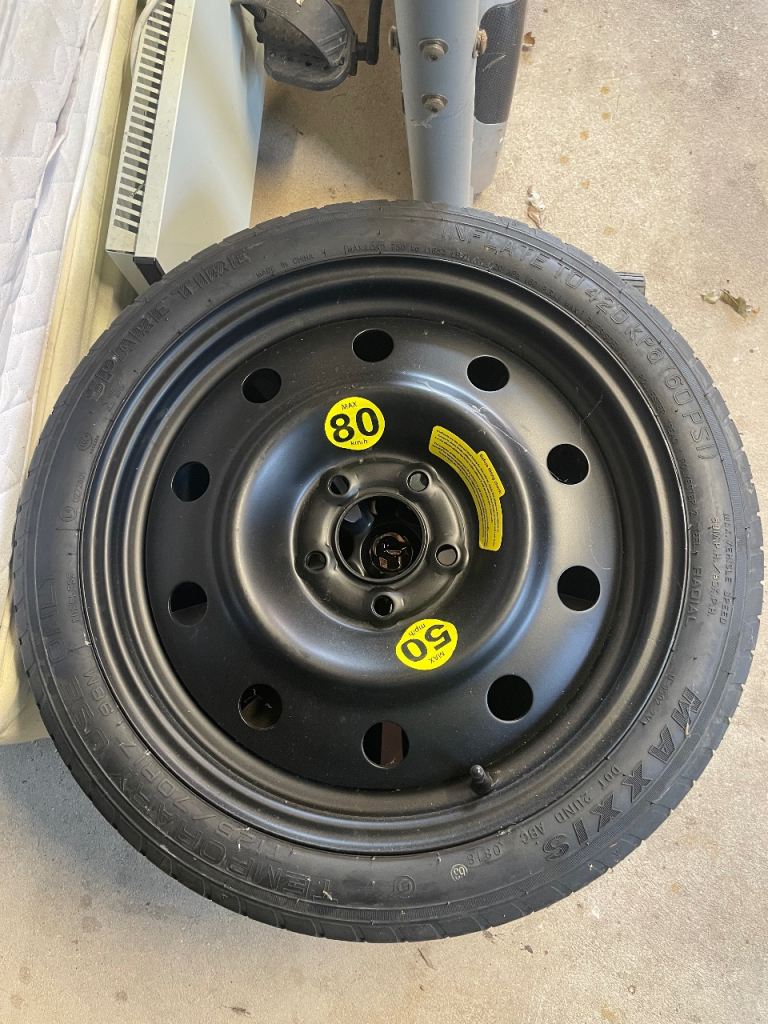 Space saver wheel (Vauxhall) Never used. T125R17