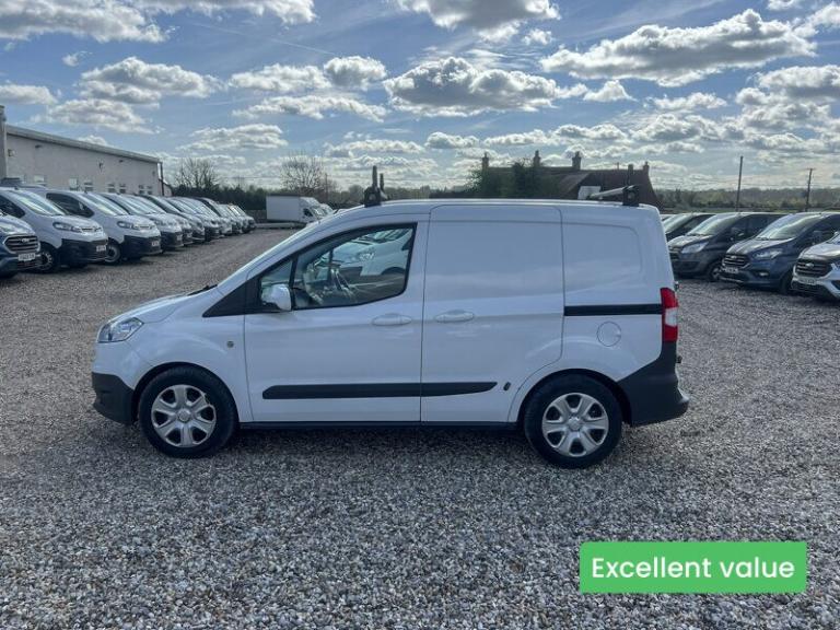 2018 Ford Transit Courier Petrol SWB Low Roof Trend Air Con Alloys Sat Nav E Panel Van Petrol Manual