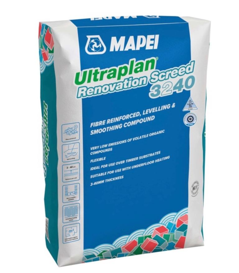 Mapei Ultraplan Renovation Screed 3240 25kg (SELF LEVELLING)