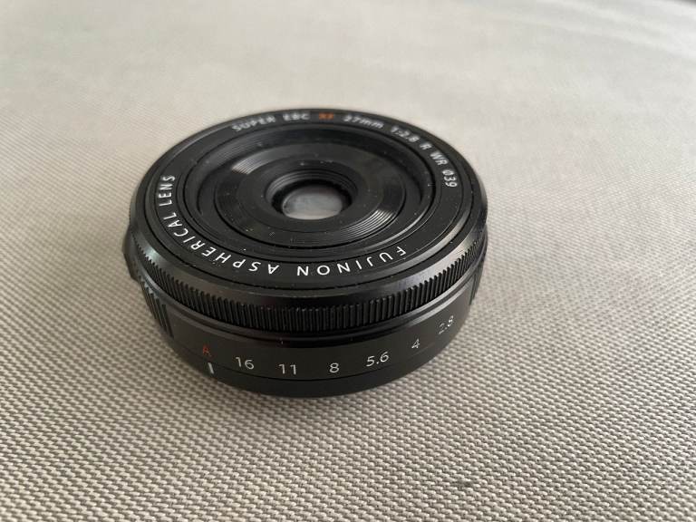 Fujifilm XF27mm f2.8 WR lens