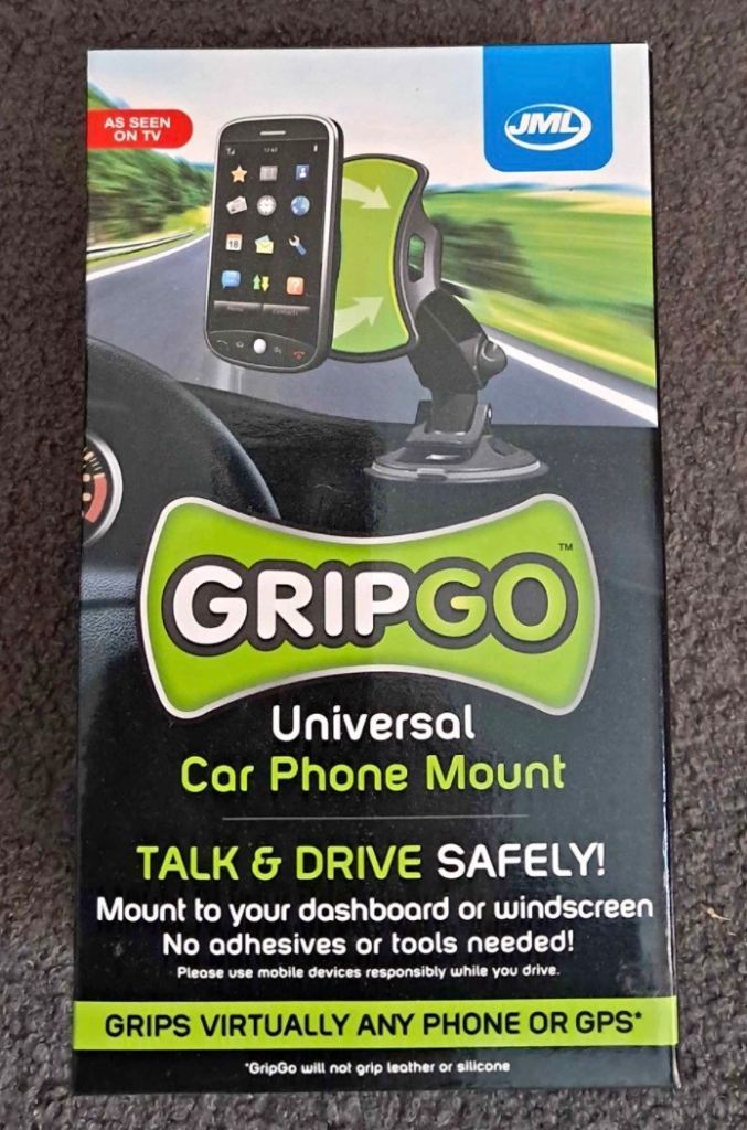 Gripgo car phone mount