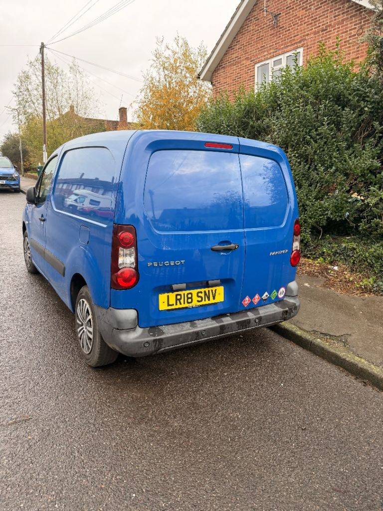 Peugeot, PARTNER, Panel Van, 2018, Manual, 1560 (cc)
