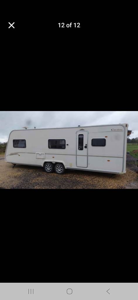 2008 BAILEY CAROLINA SENATOR  6 BERTH TWIN AXLE