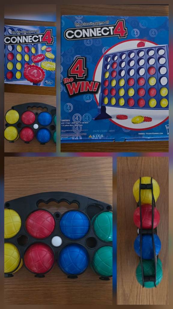 Connect 4 + Bocce Set - New