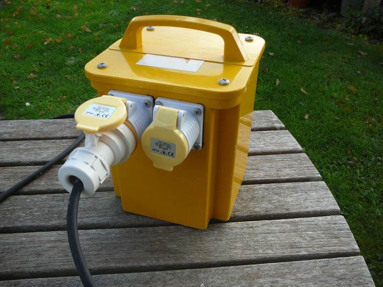 Fortis Yellow Transformer 2 Outlets