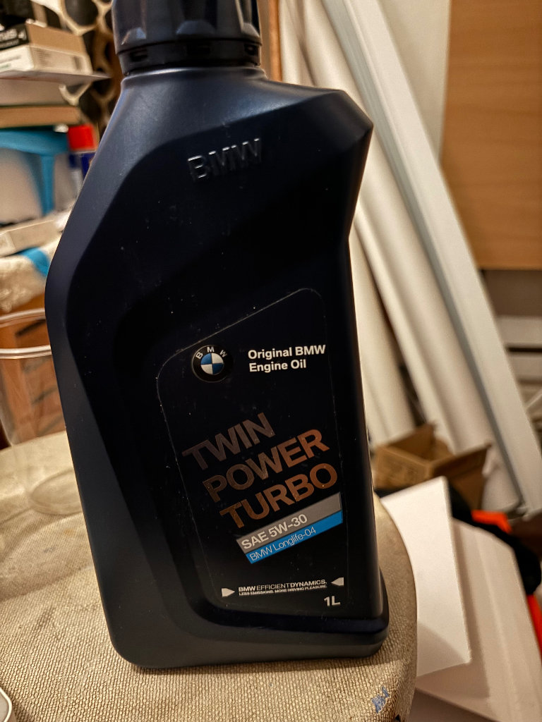 BMW engine oil. 1 litre, brand new unopened 