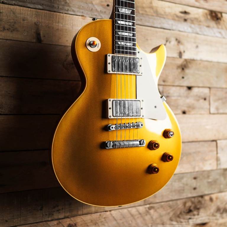2002 Gibson Art & Historic Custom Shop 1957 Reissue Les Paul Goldtop ...