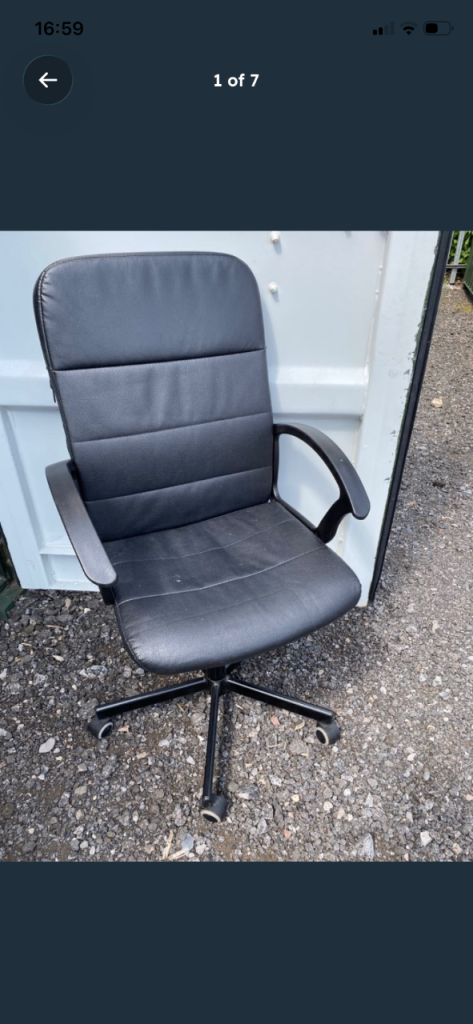 Black Office Chair 