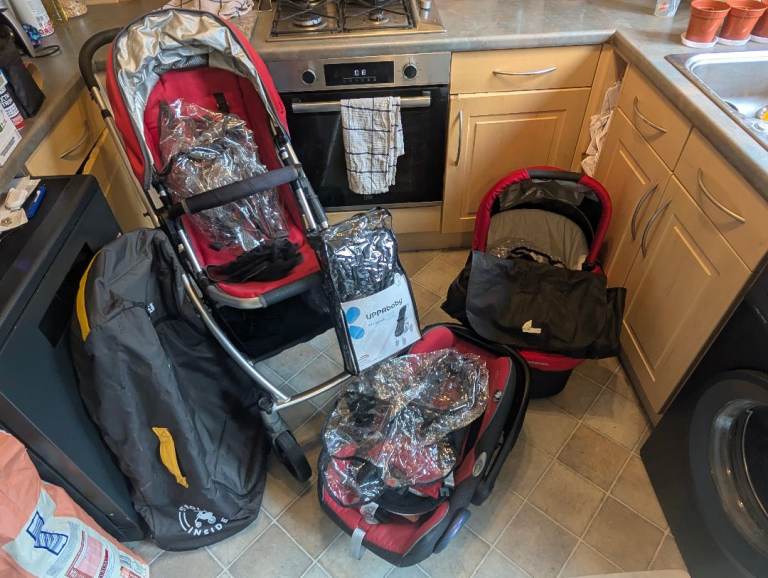 UppaBaby Vista 3 in 1 pushchair 