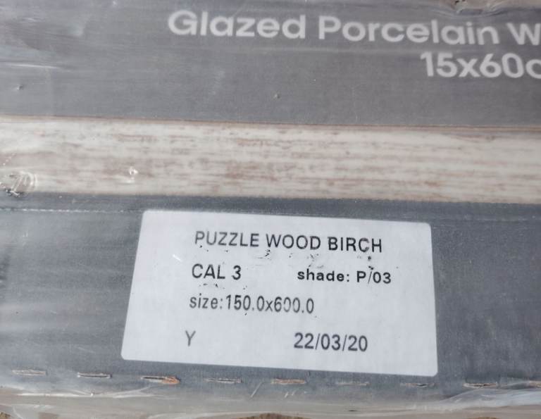 BRAND NEW TILES - WOOD EFFECT 