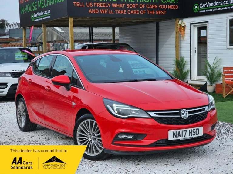 2017 Vauxhall Astra 1.6 CDTi BlueInjection Elite Nav Euro 6 (s/s) 5dr HATCHBACK Diesel Manual