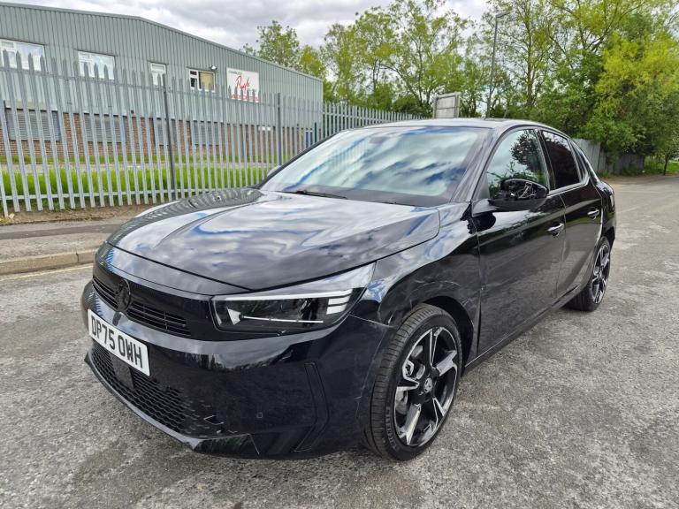 2026 VAUXHALL CORSA 1.2 Turbo GS 5dr Black Damaged Salvage