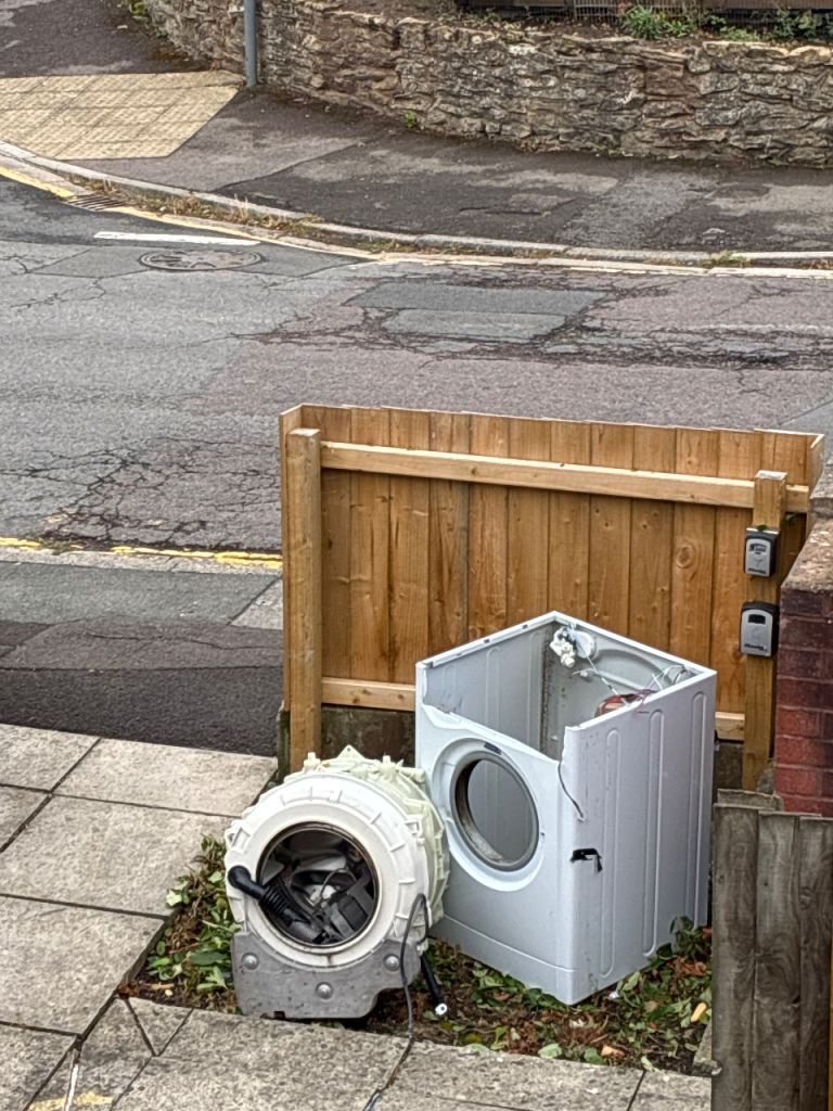 Scrap washing machine 