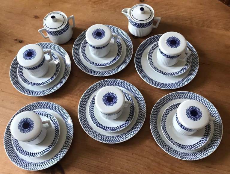 Pretty Vintage Coffee Set by Neuerer Bavaria Ideal Gift