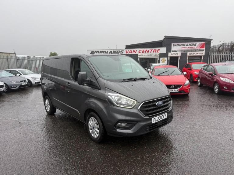 2023 ON 23 PLATE FORD TRANSIT CUSTOM 280 LIMITED TDCI 130 ULEZ FREE ZONE