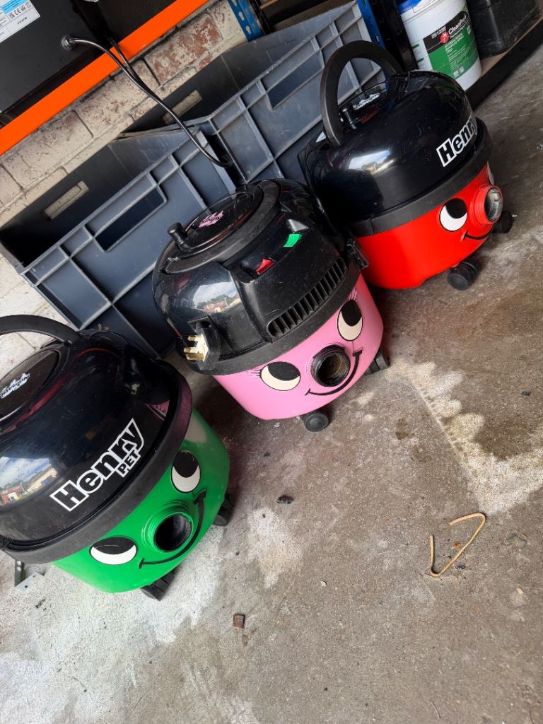 Henry vacuum cleaners