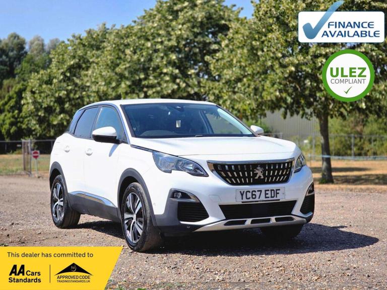 2017 Peugeot 3008 1.2 PureTech Allure Euro 6 (s/s) 5dr HATCHBACK Petrol Manual