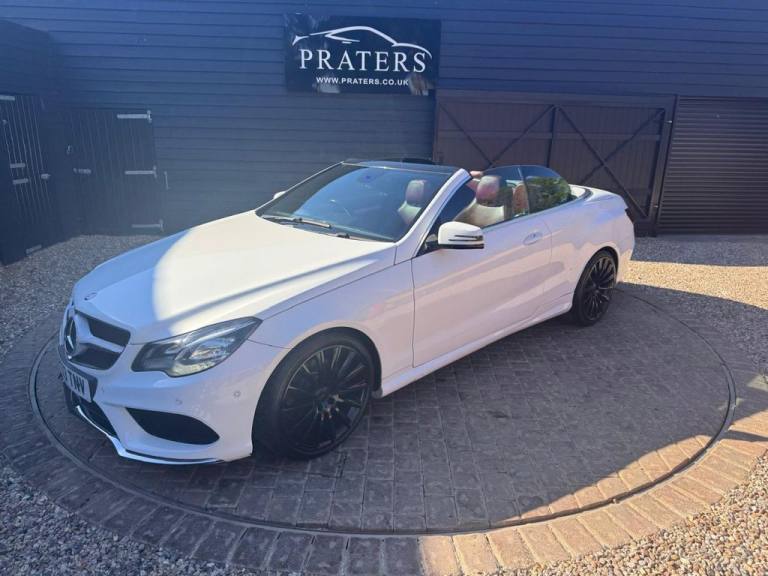 2014 Mercedes-Benz E Class E220 CDI AMG Sport 2dr 7G-Tronic CONVERTIBLE DIESEL Automatic