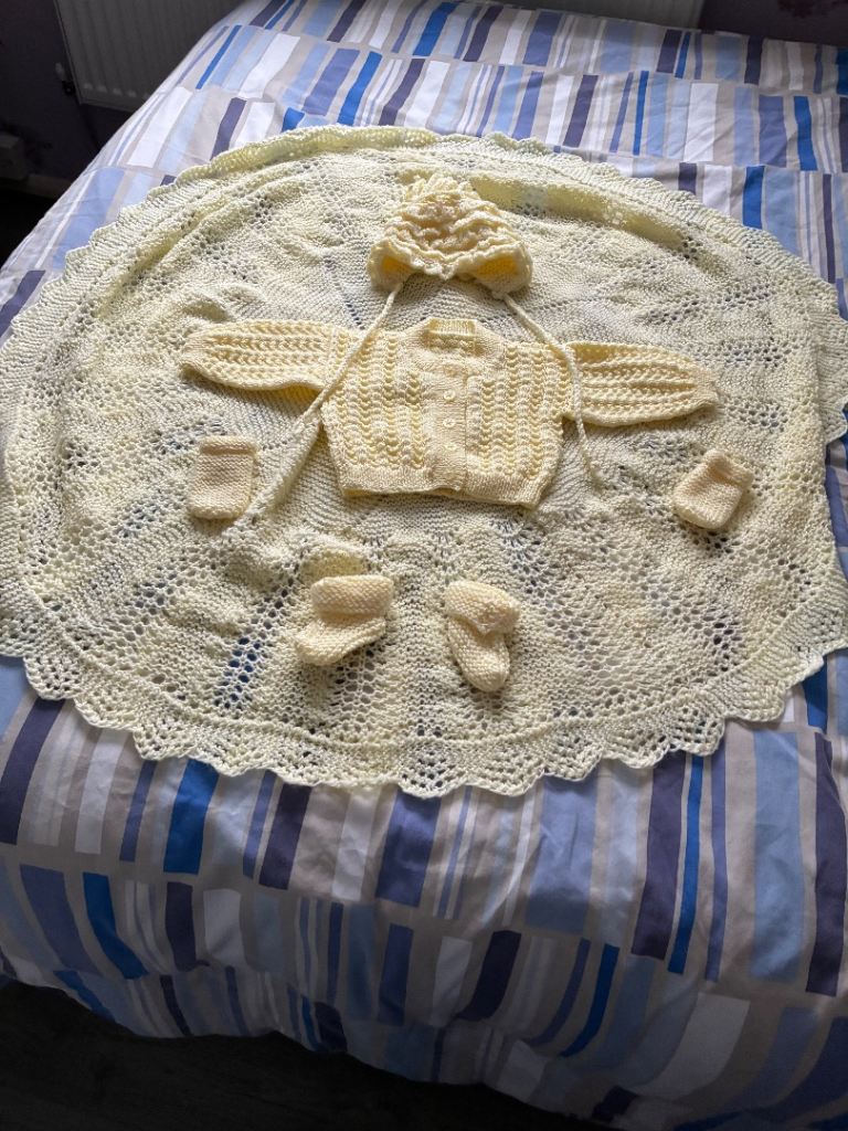 Baby girls gift hamper handmade set 