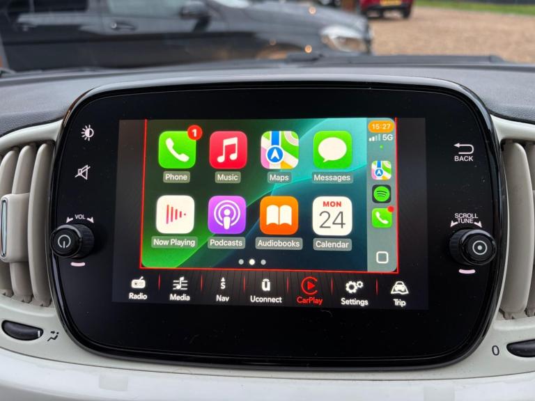 2019 Fiat 500 1.2 Lounge Dualogic Euro 6 (s/s) 3dr Petrol