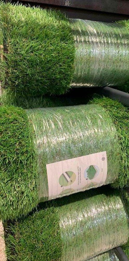 grass Artificial Rolls | Great for Pool Areas | 30mm Turf Plush