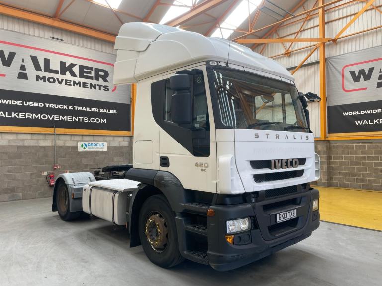 IVECO STRALIS 420 EURO 5 4X2 TRACTOR UNIT – 2013 – GK13 TXB
