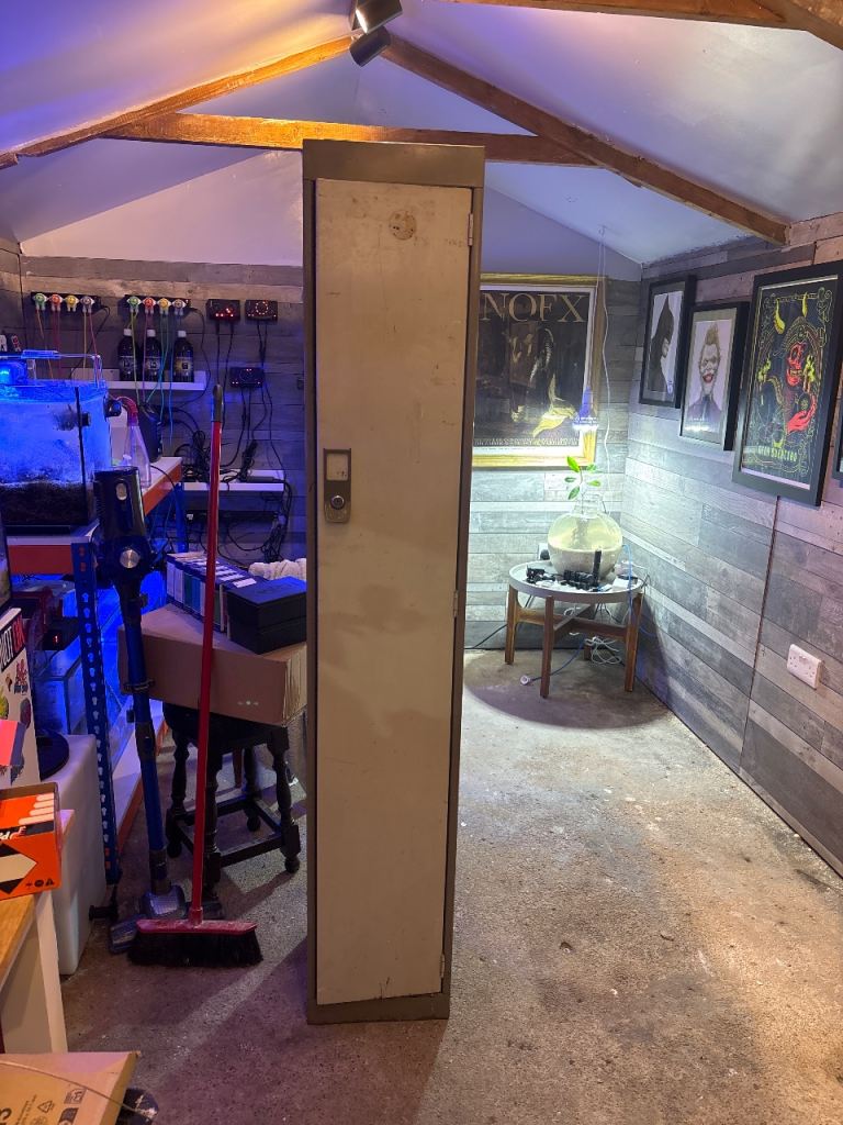 Garage Storage Locker Used Metal