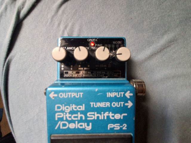 Boss PS-2 Digital Pitch Shifter Delay Vintage Made in Japan