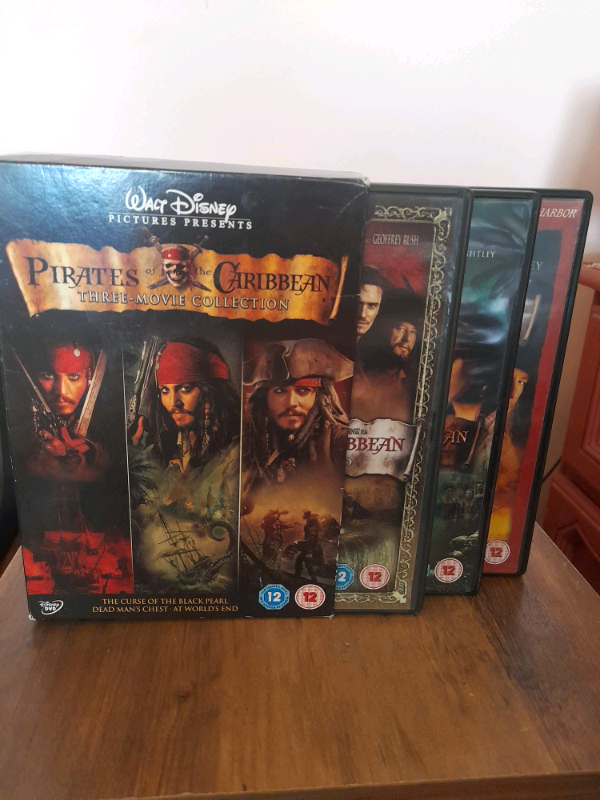 Pirates of the Caribbean DVD box set
