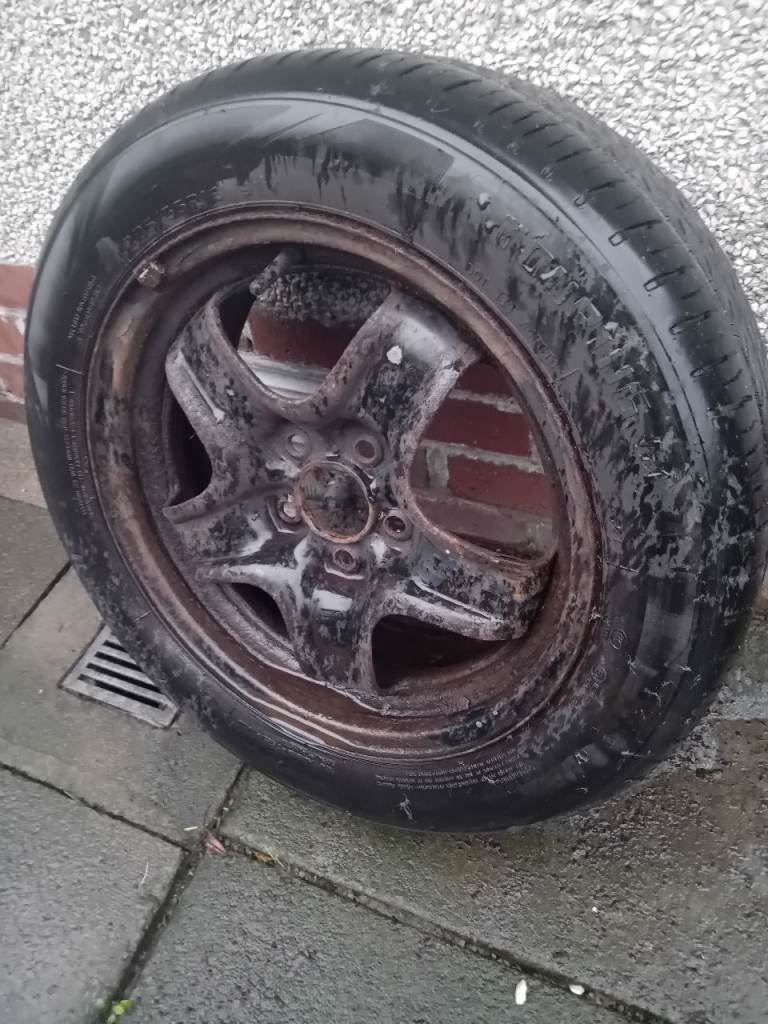 Vauxhall zafira astra wheel and tyre