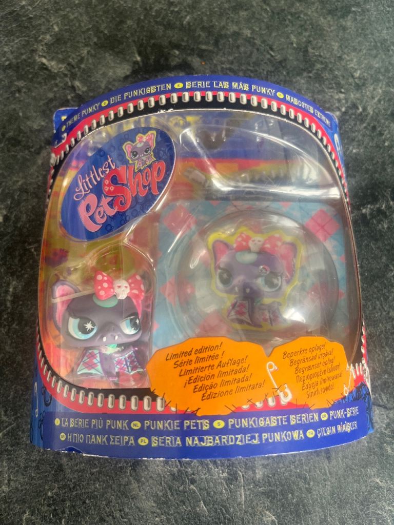 Hasbro Littlest Pet Shop Punkiest Bat 63470 Ltd Edition New Sealed VGC Boxed