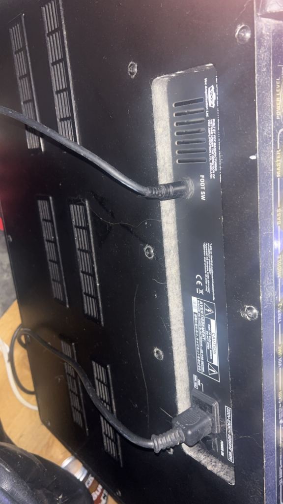 VOX valvetronix VT120+ Amplifier with SW switch