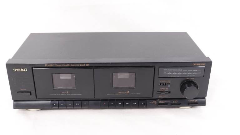 Vintage Teac W-480C Stereo Double Cassette Deck   Spares or Repair.
