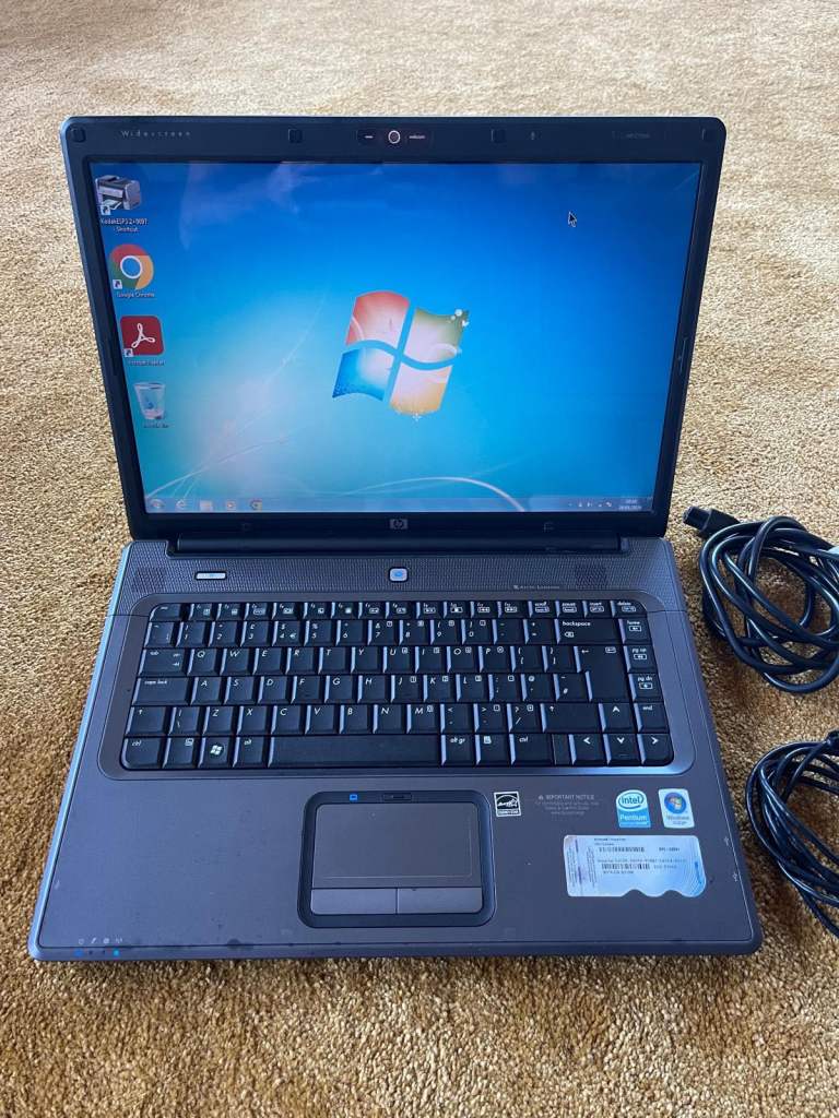 HP G7000 laptop, used is good condition inc cables and battery