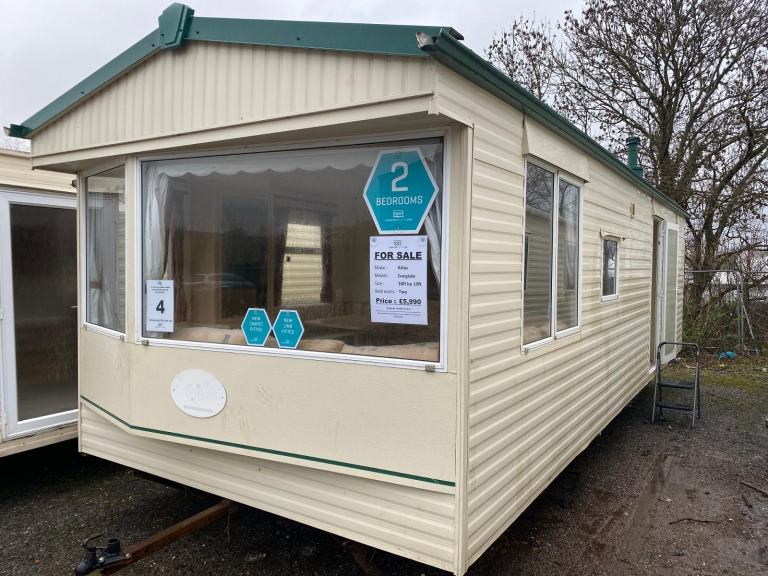 Cheap 2 Bed Atlas Static Caravan - Offsite sale for Own Land, Farms 