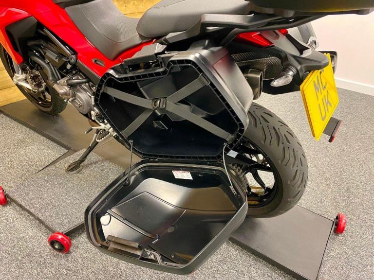 2022 Ducati Multistrada V2 S Only 4,116 Miles, Ducati Panniers and Top box, FS