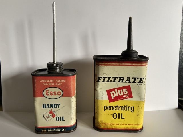 Vintage oil cans for sale 